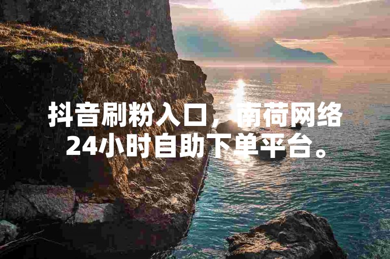 抖音刷粉入口，南荷网络24小时自助下单平台。