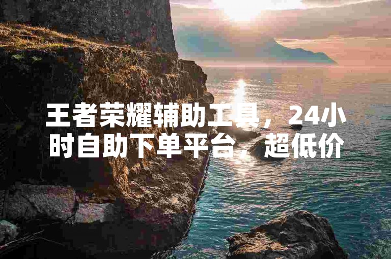 王者荣耀辅助工具，24小时自助下单平台，超低价。