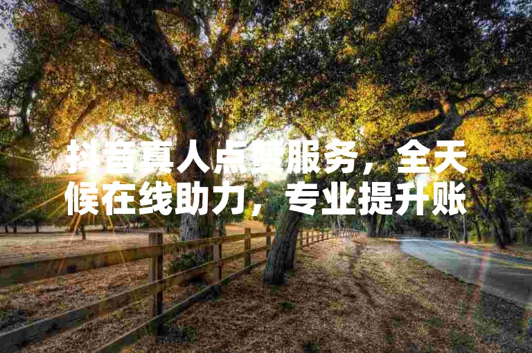 抖音真人点赞服务，全天候在线助力，专业提升账号影响力。