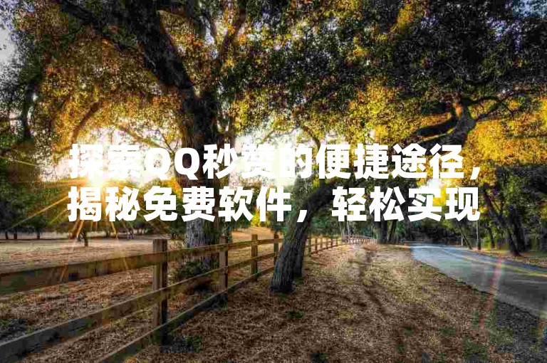 探索QQ秒赞的便捷途径，揭秘免费软件，轻松实现秒赞功能，2025年必备技巧！