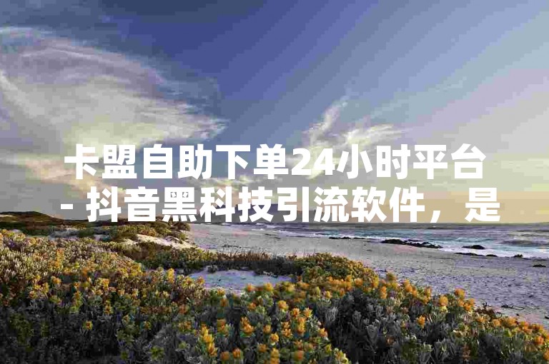 卡盟自助下单24小时平台 - 抖音黑科技引流软件，是一款专为抖音用户设计的高效引流工具。