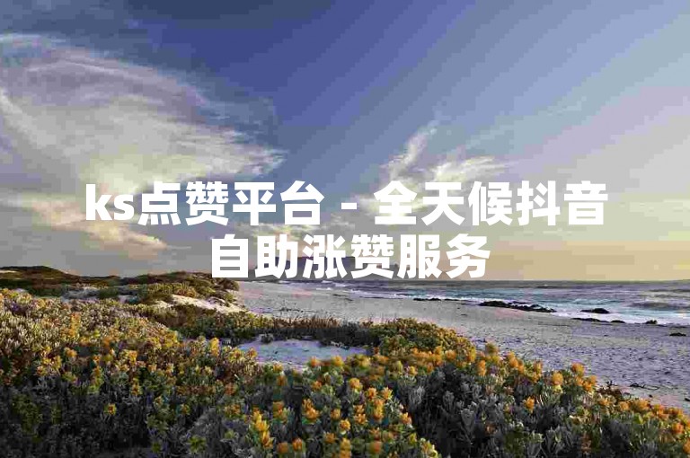 ks点赞平台 - 全天候抖音自助涨赞服务