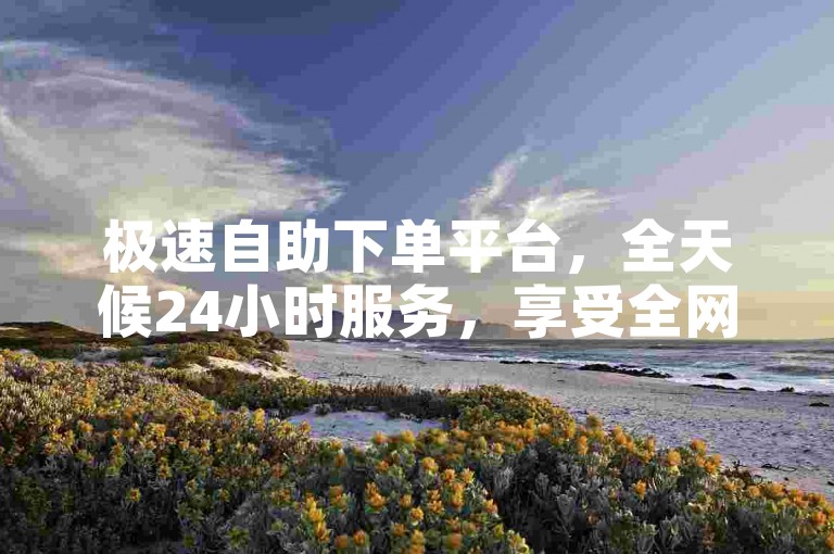 极速自助下单平台，全天候24小时服务，享受全网最优惠价格。