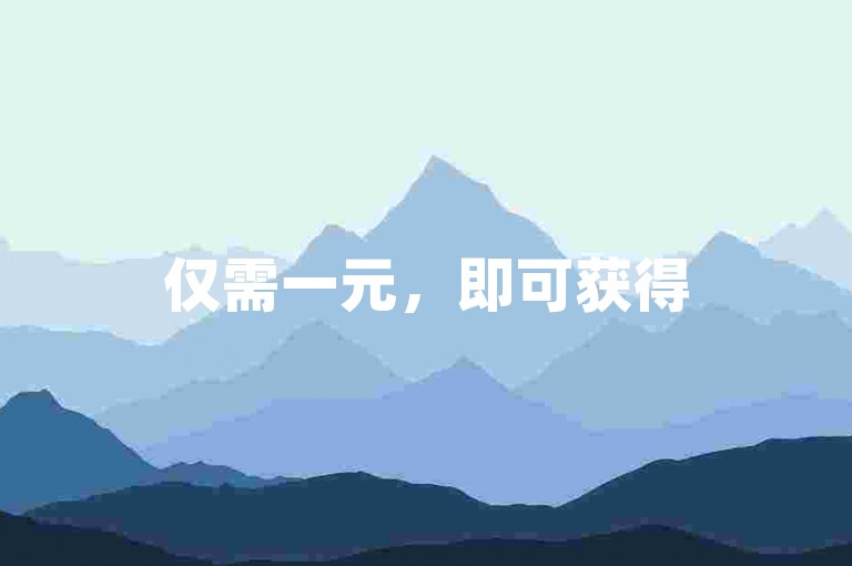 仅需一元，即可获得500个点赞。