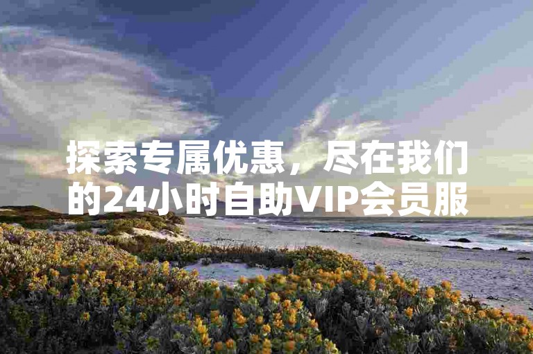 探索专属优惠，尽在我们的24小时自助VIP会员服务站点。