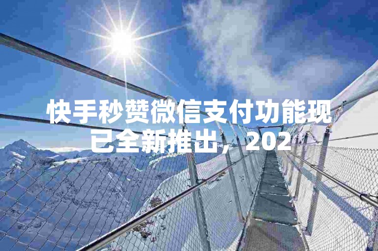 快手秒赞微信支付功能现已全新推出，2025年必备技能！