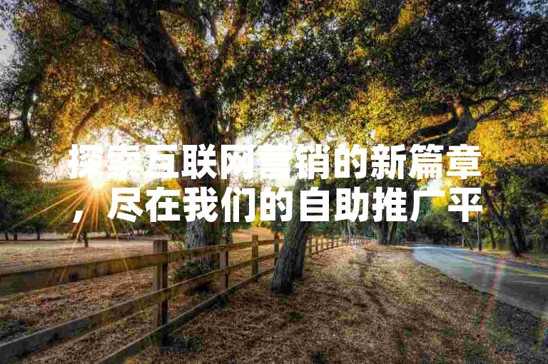 探索互联网营销的新篇章，尽在我们的自助推广平台，全天候提供最具竞争力的价格。