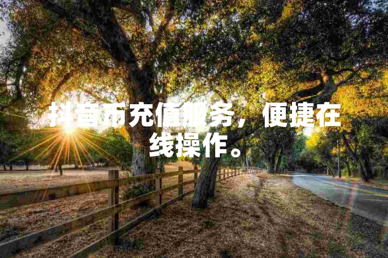 抖音币充值服务，便捷在线操作。