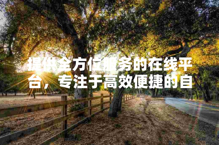 提供全方位服务的在线平台，专注于高效便捷的自助下单体验，包括社交媒体点赞服务，全天候不间断。