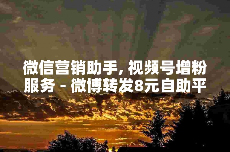 微信营销助手, 视频号增粉服务 - 微博转发8元自助平台 - 在线法律咨询网。