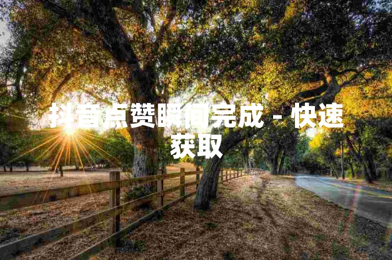 抖音点赞瞬间完成 - 快速获取500个抖音粉丝的方法是什么？