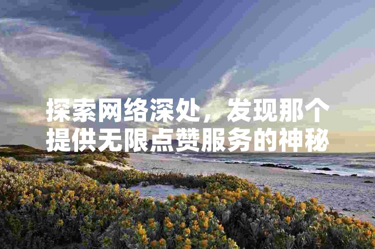 探索网络深处，发现那个提供无限点赞服务的神秘网站，让你的社交媒体影响力飙升！