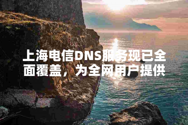 上海电信DNS服务现已全面覆盖，为全网用户提供稳定快速的下单业务体验。