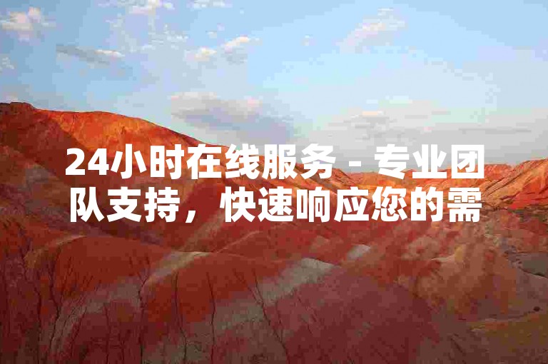 24小时在线服务 - 专业团队支持，快速响应您的需求。
