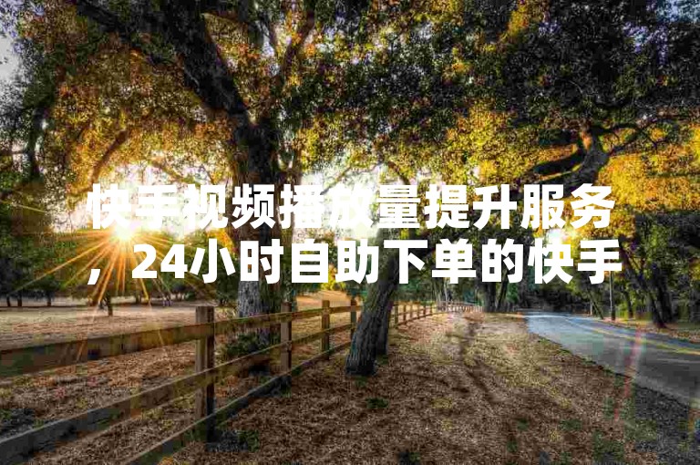 快手视频播放量提升服务，24小时自助下单的快手互动增强平台。