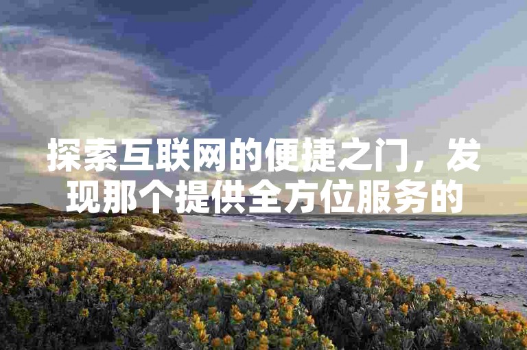 探索互联网的便捷之门，发现那个提供全方位服务的在线自助平台，它承诺给予用户无与伦比的低价体验。