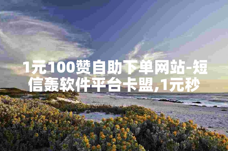 1元100赞自助下单网站-短信轰软件平台卡盟,1元秒刷1000粉