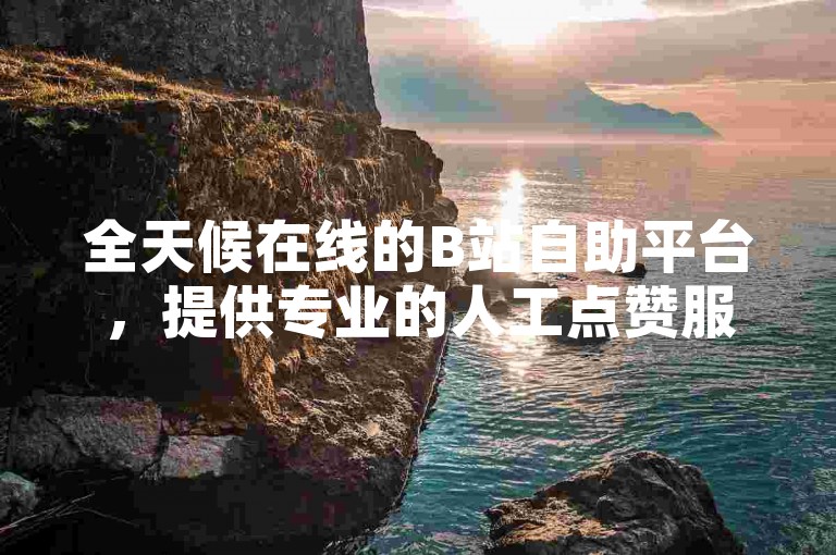 全天候在线的B站自助平台，提供专业的人工点赞服务。