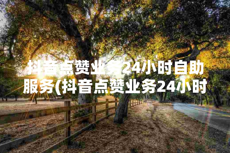 抖音点赞业务24小时自助服务(抖音点赞业务24小时自助服务平台有哪些)
