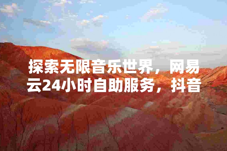 探索无限音乐世界，网易云24小时自助服务，抖音点赞即刻生效，QQ个性赞充值快捷，dy粉业务助你人气飙升！