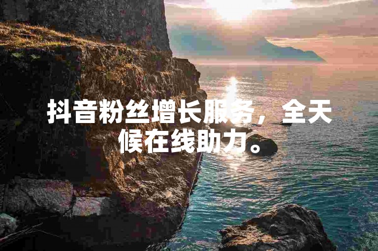 抖音粉丝增长服务，全天候在线助力。
