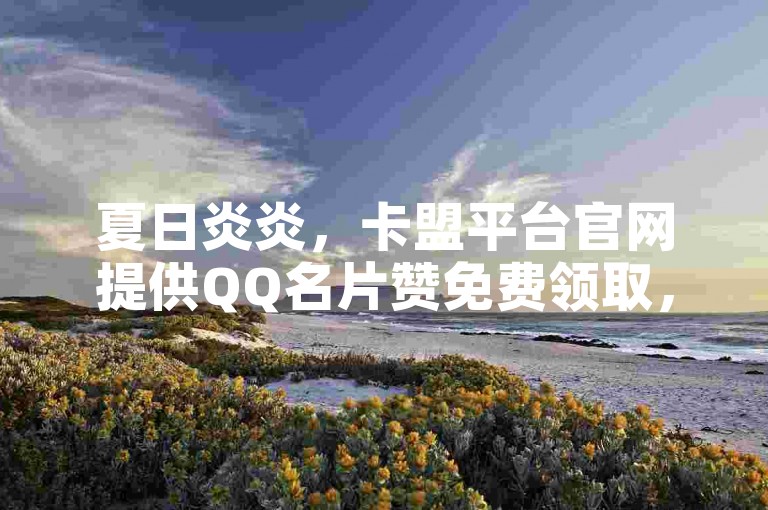 夏日炎炎，卡盟平台官网提供QQ名片赞免费领取，快手业务一站式服务，92卡盟网等你来体验。