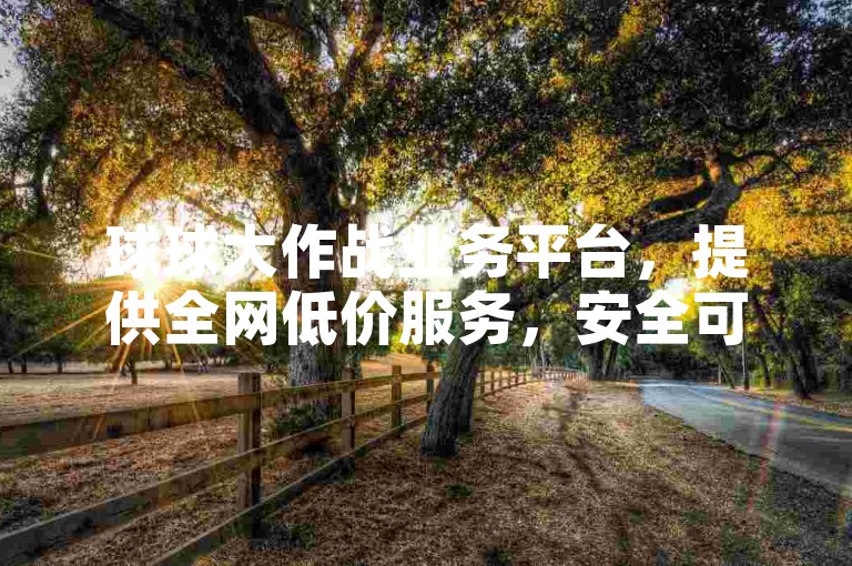球球大作战业务平台，提供全网低价服务，安全可靠。