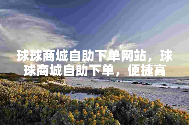 球球商城自助下单网站，球球商城自助下单，便捷高效购物新体验。