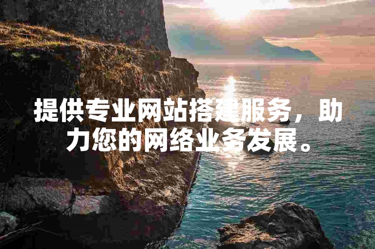 提供专业网站搭建服务，助力您的网络业务发展。