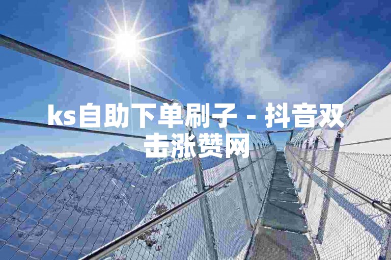 ks自助下单刷子 - 抖音双击涨赞网